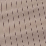 Hervals Coffee Stripes Cotton Shirt - John Ellies