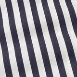 Hervals Black & White Stripes Cotton Shirt - John Ellies