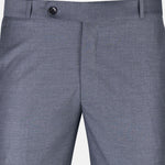 Crestline Slate Grey Normal Fit Cotton Pant - John Ellies