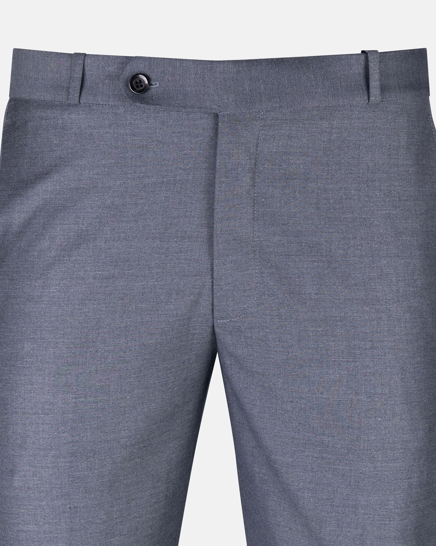 Crestline Slate Grey Normal Fit Cotton Pant - John Ellies