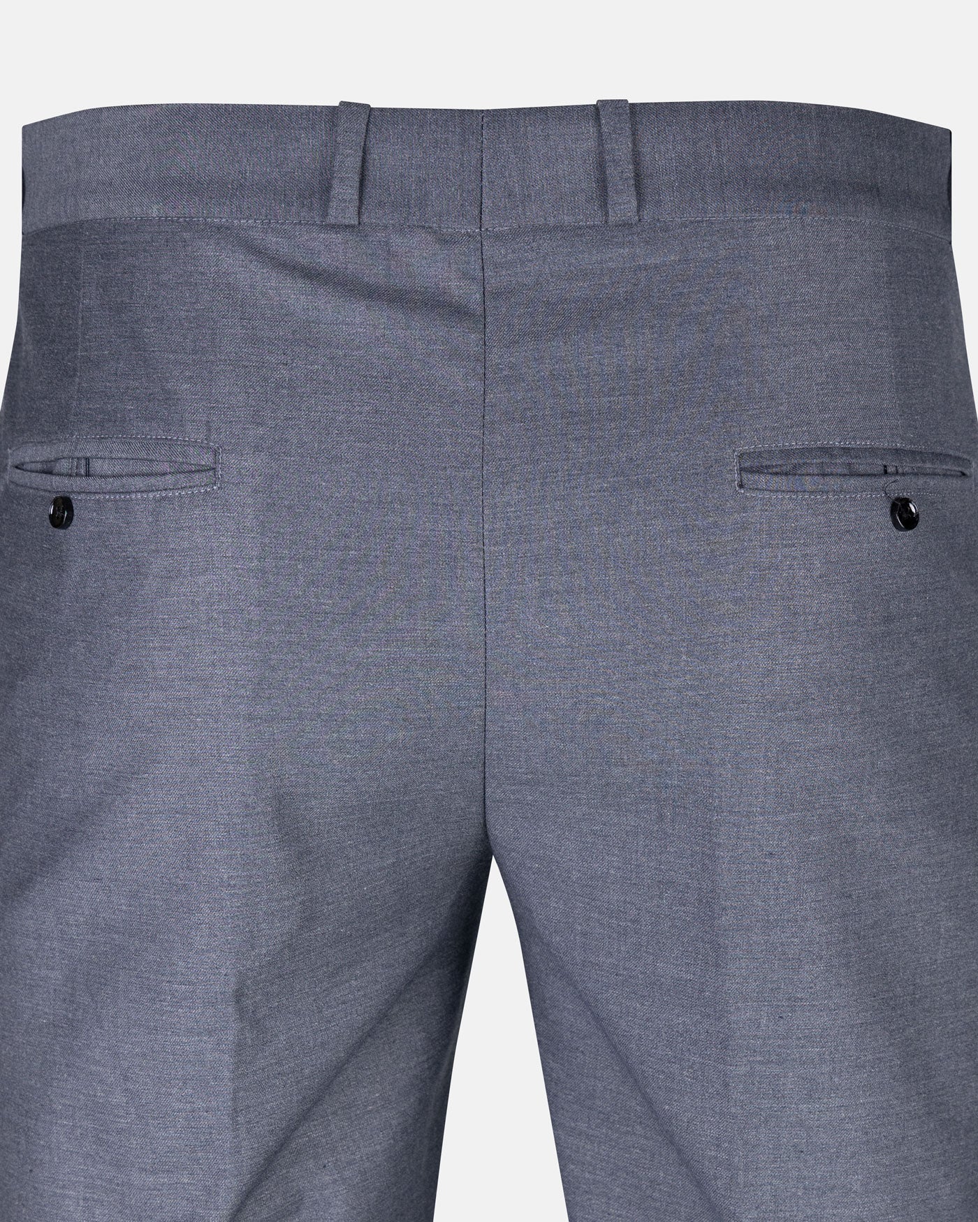 Crestline Slate Grey Normal Fit Cotton Pant - John Ellies