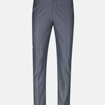 Crestline Slate Grey Normal Fit Cotton Pant - John Ellies