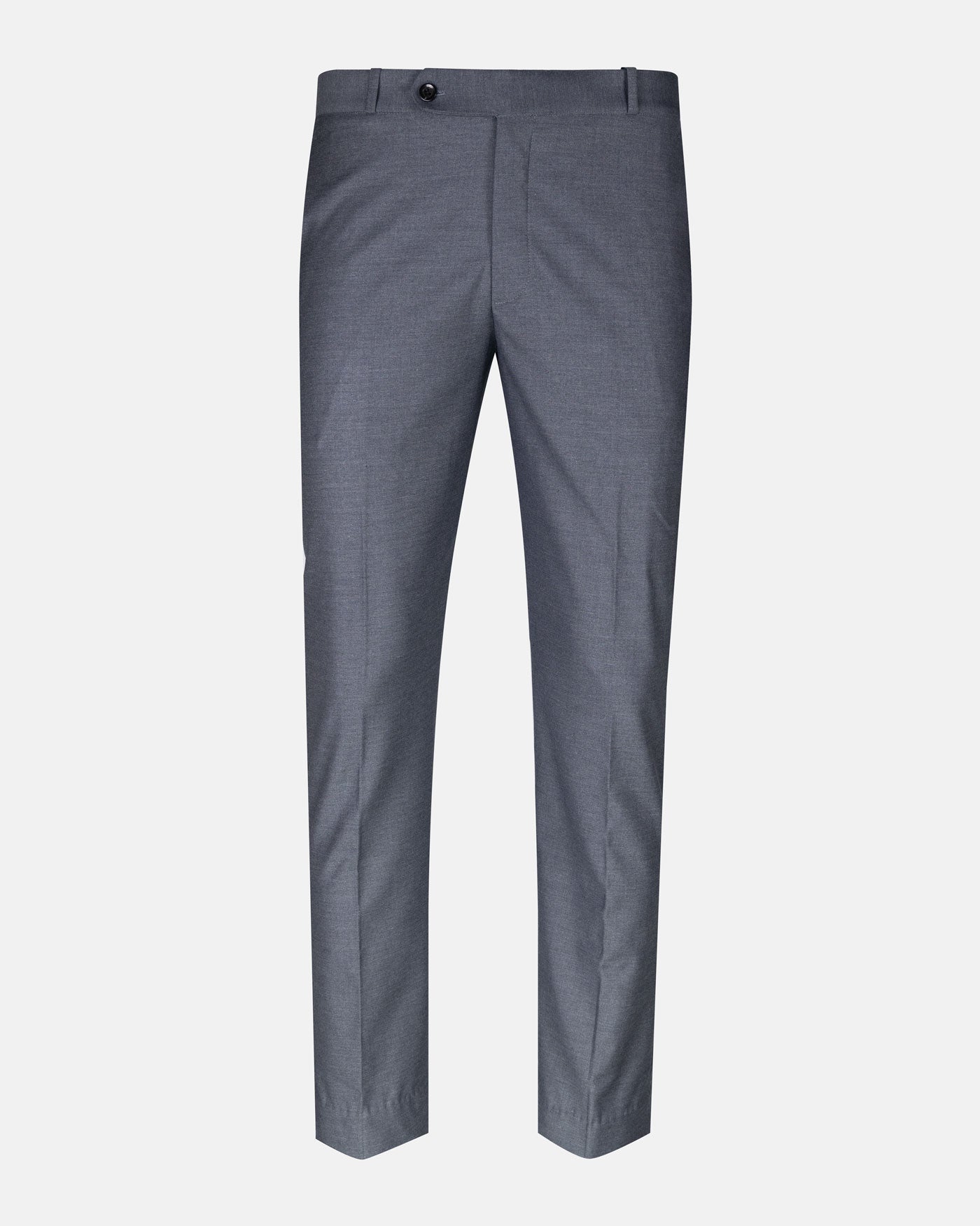 Crestline Slate Grey Normal Fit Cotton Pant - John Ellies