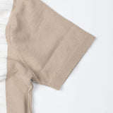 Sailros Beige Cotton Polo T-Shirt