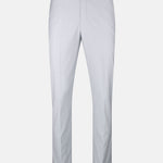 Crestline Mist Grey Normal Fit Cotton Pant - John Ellies