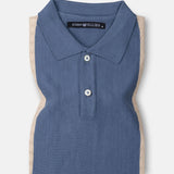Sailros Grey Cotton Polo T-Shirt