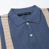 Sailros Grey Cotton Polo T-Shirt