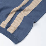 Sailros Grey Cotton Polo T-Shirt