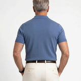 Sailros Grey Cotton Polo T-Shirt