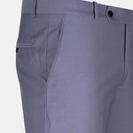 Crestline Cool Grey Normal Fit Cotton Pant - John Ellies