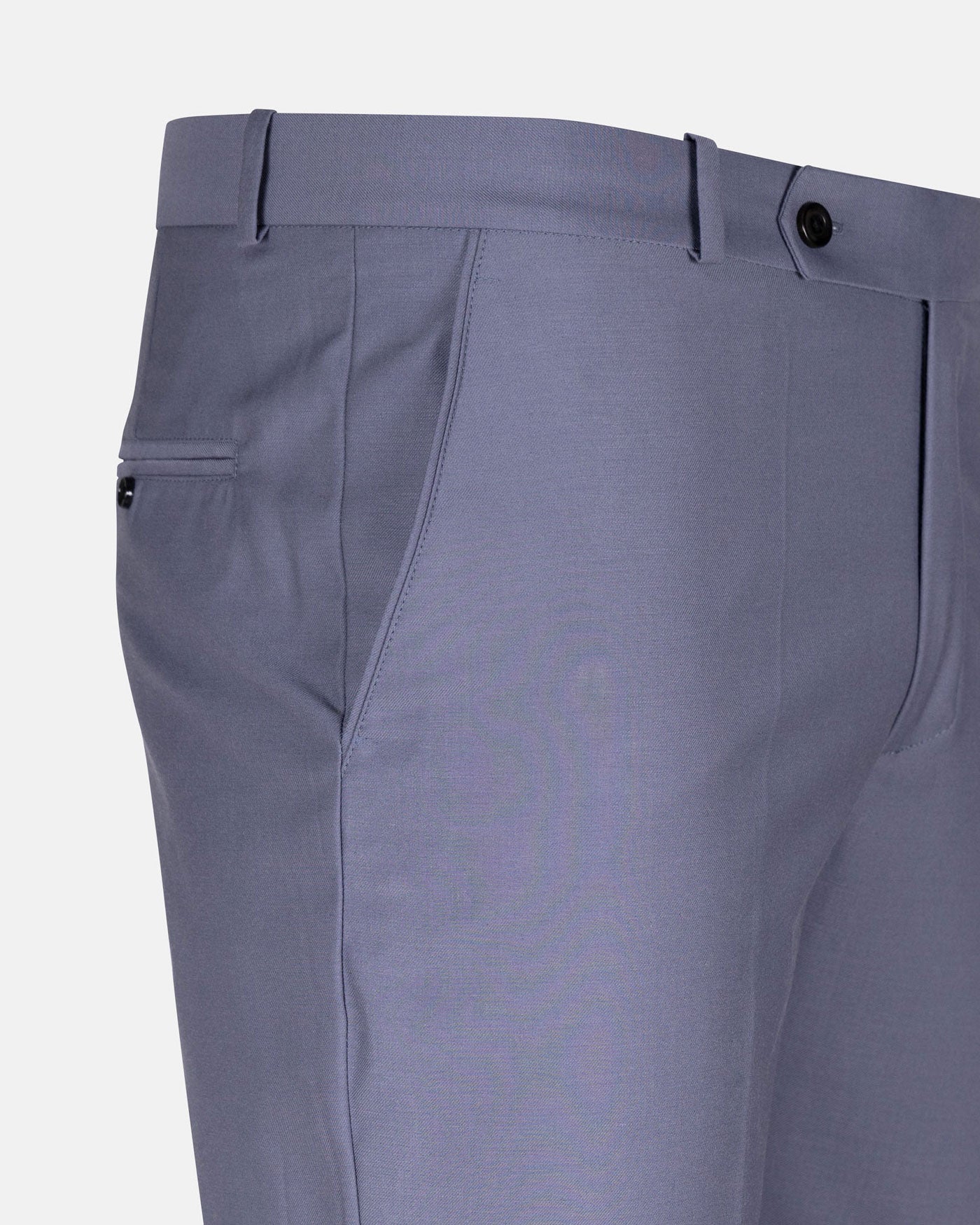 Crestline Cool Grey Normal Fit Cotton Pant - John Ellies