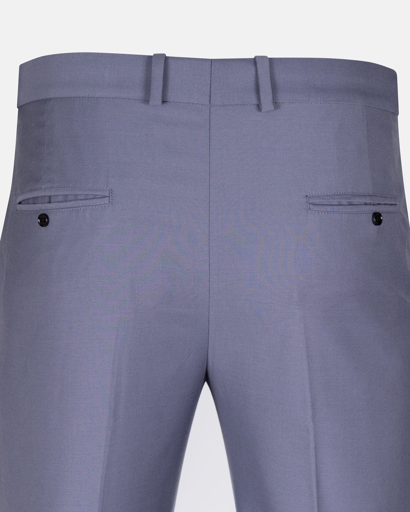 Crestline Cool Grey Normal Fit Cotton Pant - John Ellies