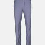 Crestline Cool Grey Normal Fit Cotton Pant - John Ellies