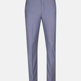 Crestline Cool Grey Normal Fit Cotton Pant - John Ellies