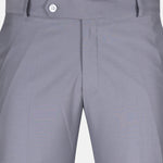 Crestline Concrete Silver Normal Fit Cotton Pant - John Ellies