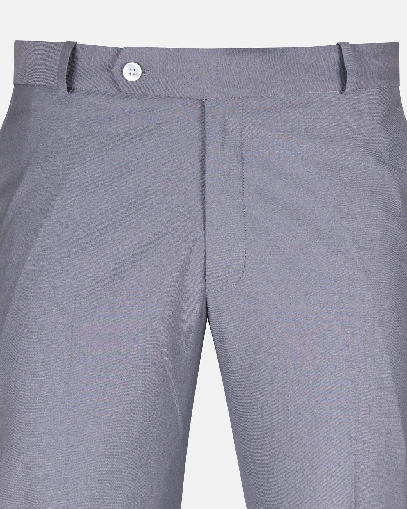 Crestline Concrete Silver Normal Fit Cotton Pant - John Ellies