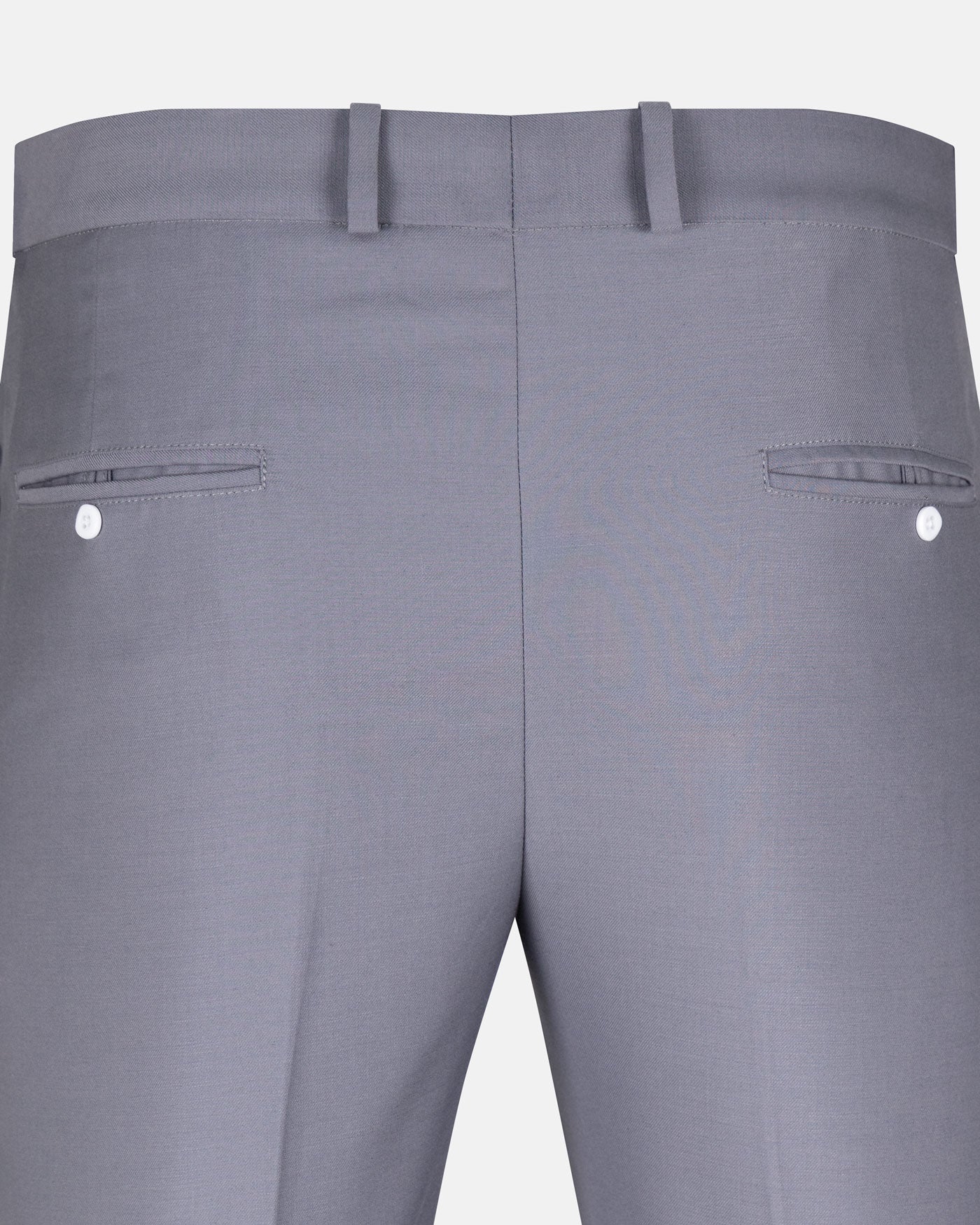 Crestline Concrete Silver Normal Fit Cotton Pant - John Ellies