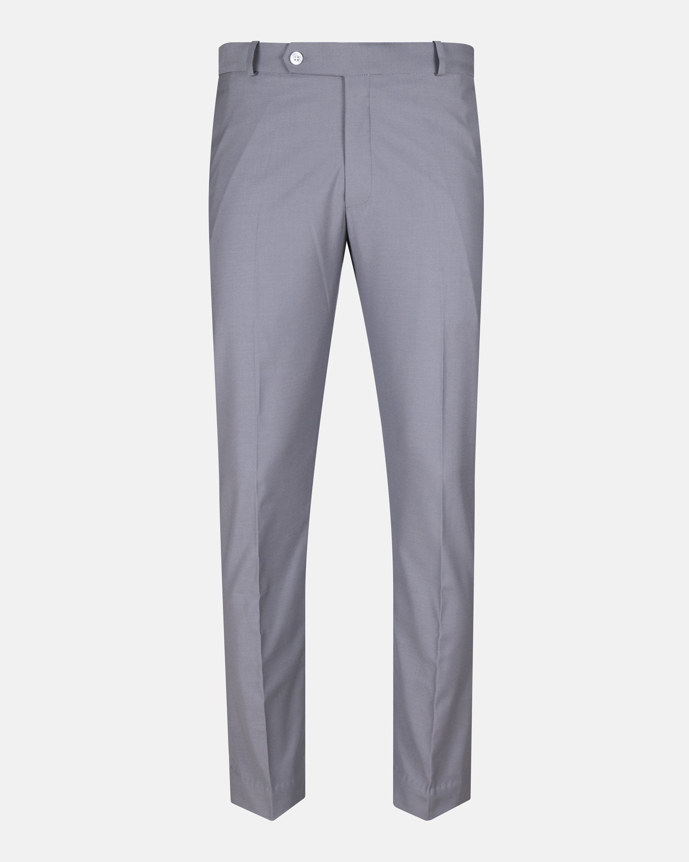 Crestline Concrete Silver Normal Fit Cotton Pant - John Ellies