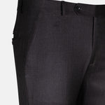 Merino Umber Brown Normal Fit Cotton Pant - John Ellies