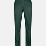 Exquisite Dark Green Cotton Formal Pant - John Ellies