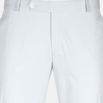 Elevate Ghost Silver Cotton Chino Pant - John Ellies