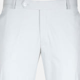 Elevate Ghost Silver Cotton Chino Pant - John Ellies