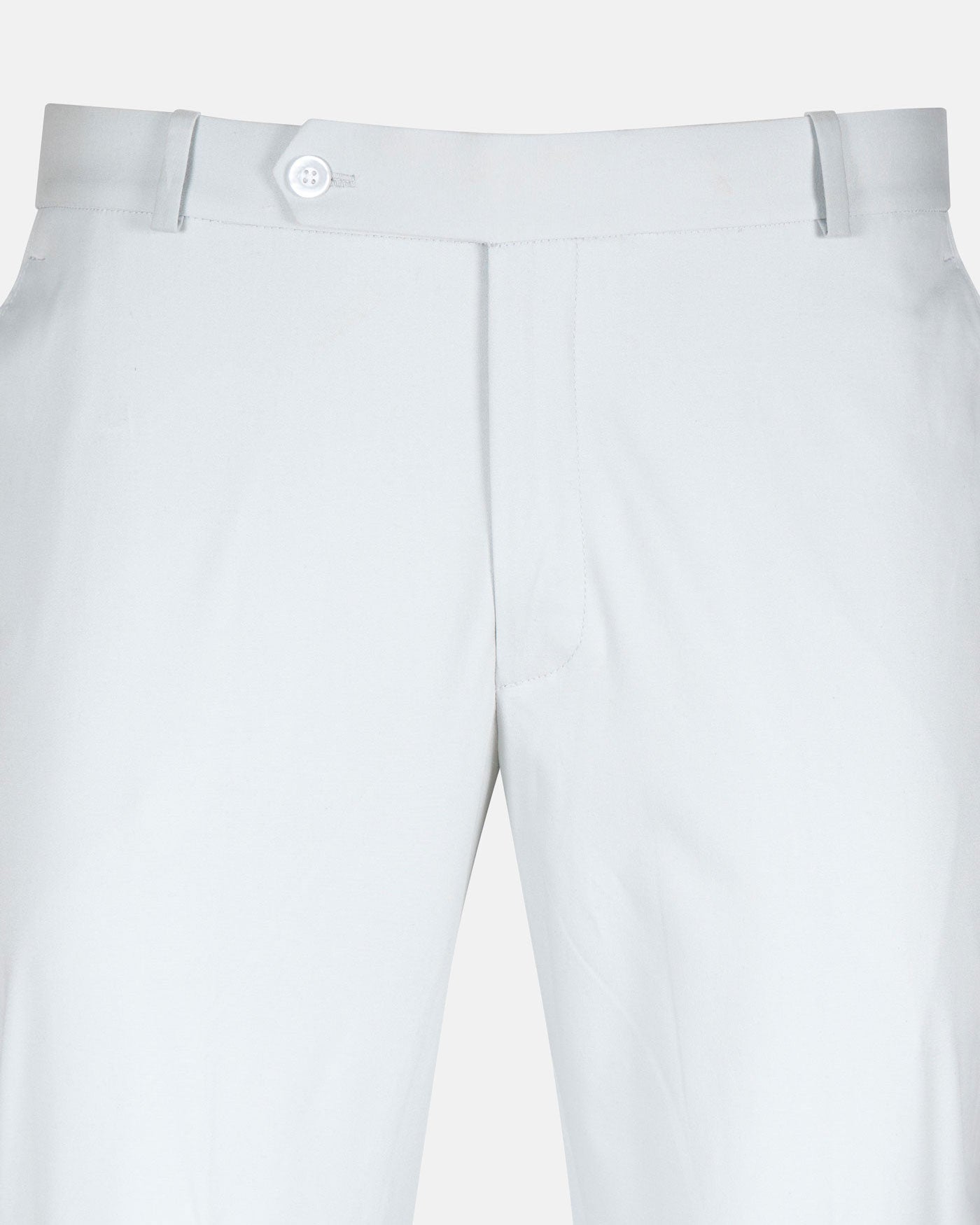 Elevate Ghost Silver Cotton Chino Pant - John Ellies