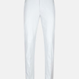 Elevate Ghost Silver Cotton Chino Pant - John Ellies