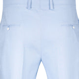 Sky Blue Luxurious Linen Pant - John Ellies