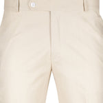 Cream Luxurious Linen Pant - John Ellies