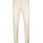 Cream Luxurious Linen Pant - John Ellies