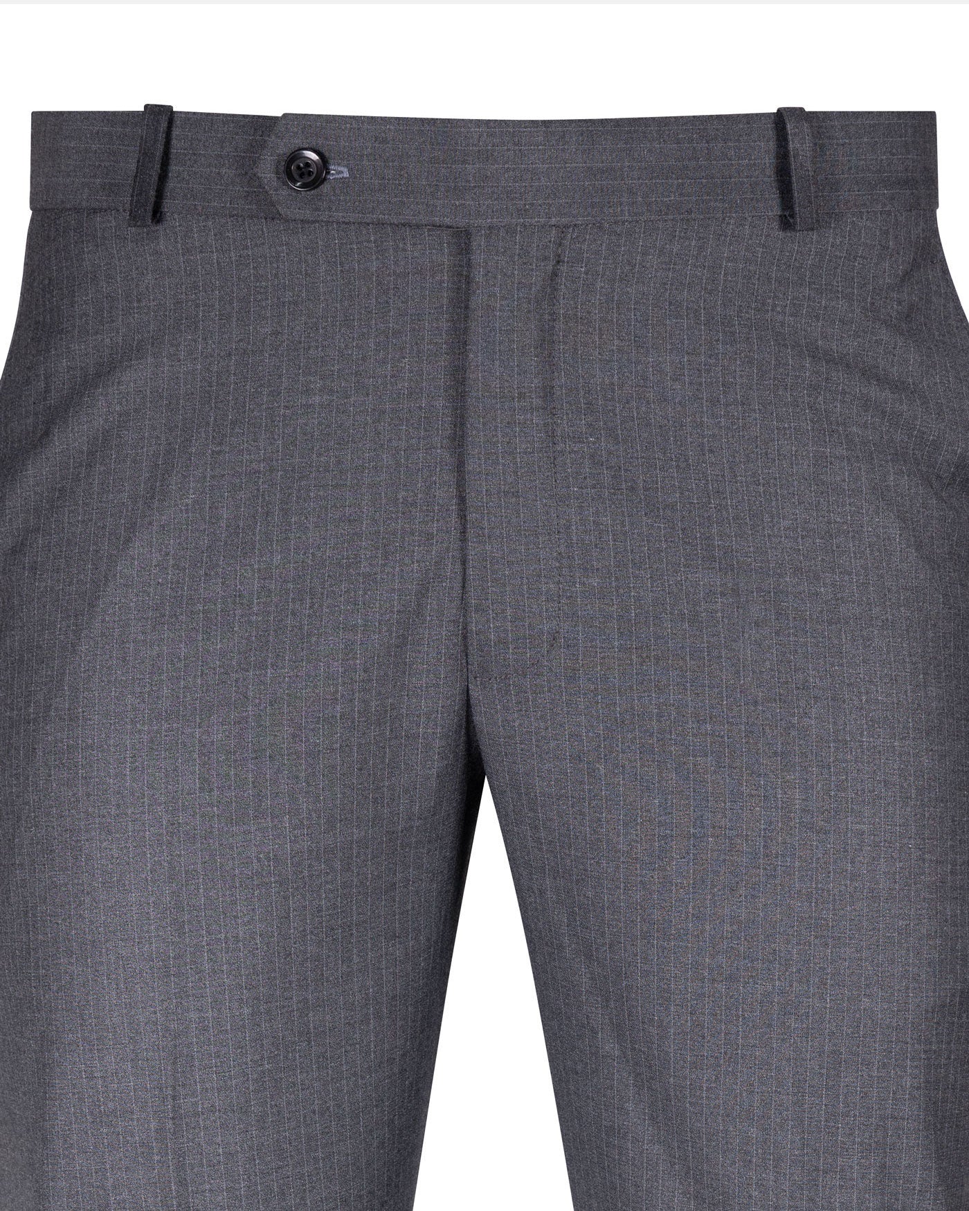 Epsilon Dark Grey Stripe Formal Pant - John Ellies