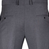 Epsilon Dark Grey Stripe Formal Pant - John Ellies