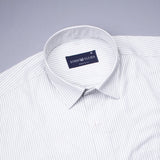 Mercury Silver Striped Royal Oxford Shirt