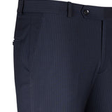 Epsilon Navy Blue Stripe Formal Pant - John Ellies