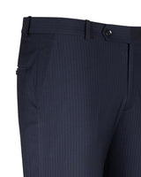 Epsilon Navy Blue Stripe Formal Pant