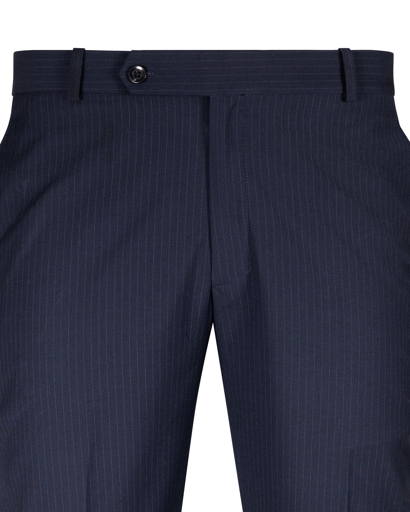 Epsilon Navy Blue Stripe Formal Pant - John Ellies