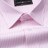 Carousel Pink Oxford Cotton Stripe Shirt