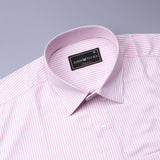 Carousel Pink Oxford Cotton Stripe Shirt