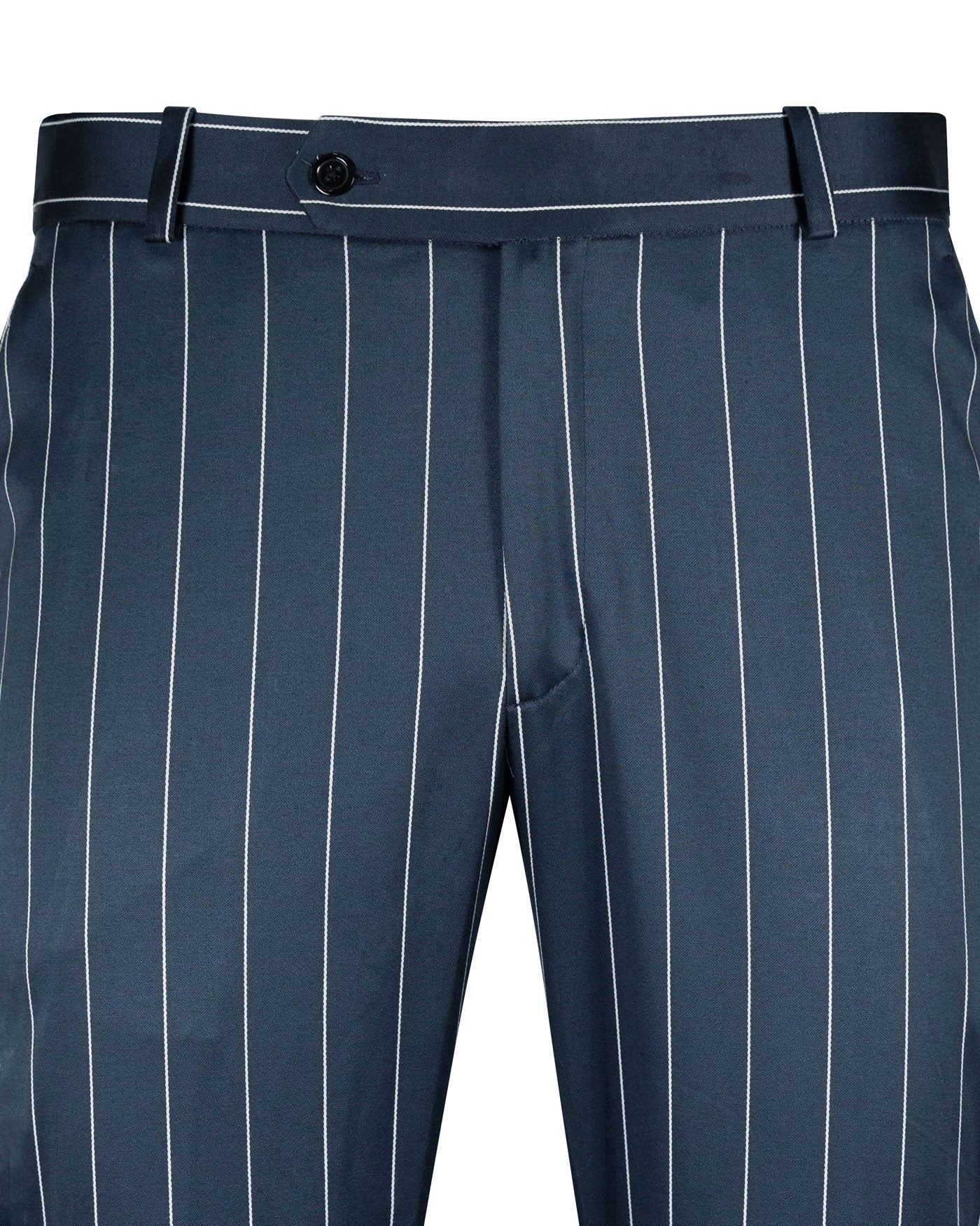 Epsilon Midnight Green Stripe Formal Pant - John Ellies