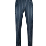 Epsilon Midnight Green Stripe Formal Pant - John Ellies