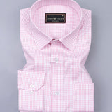 Carousel Pink Oxford Cotton Check Shirt