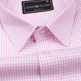 Carousel Pink Oxford Cotton Check Shirt