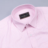 Carousel Pink Oxford Cotton Check Shirt