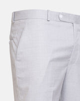 Cottsio Silver Checked Formal Cotton Pant