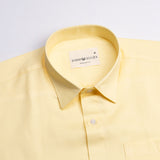 Benedict Yellow Premium Twill Shirt