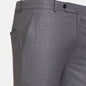 Cottsio Charcol Checked Formal Cotton Pant - John Ellies