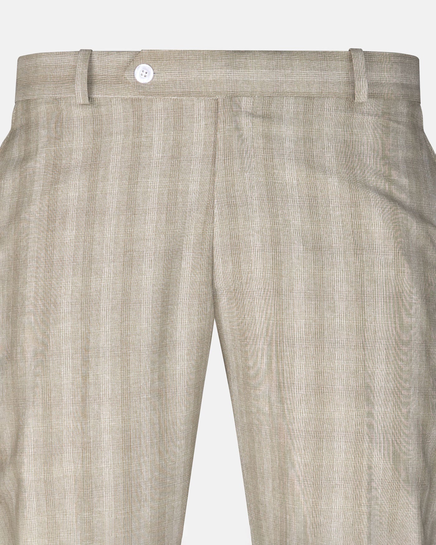 Caldris Yellow Checked Formal Cotton Pant - John Ellies