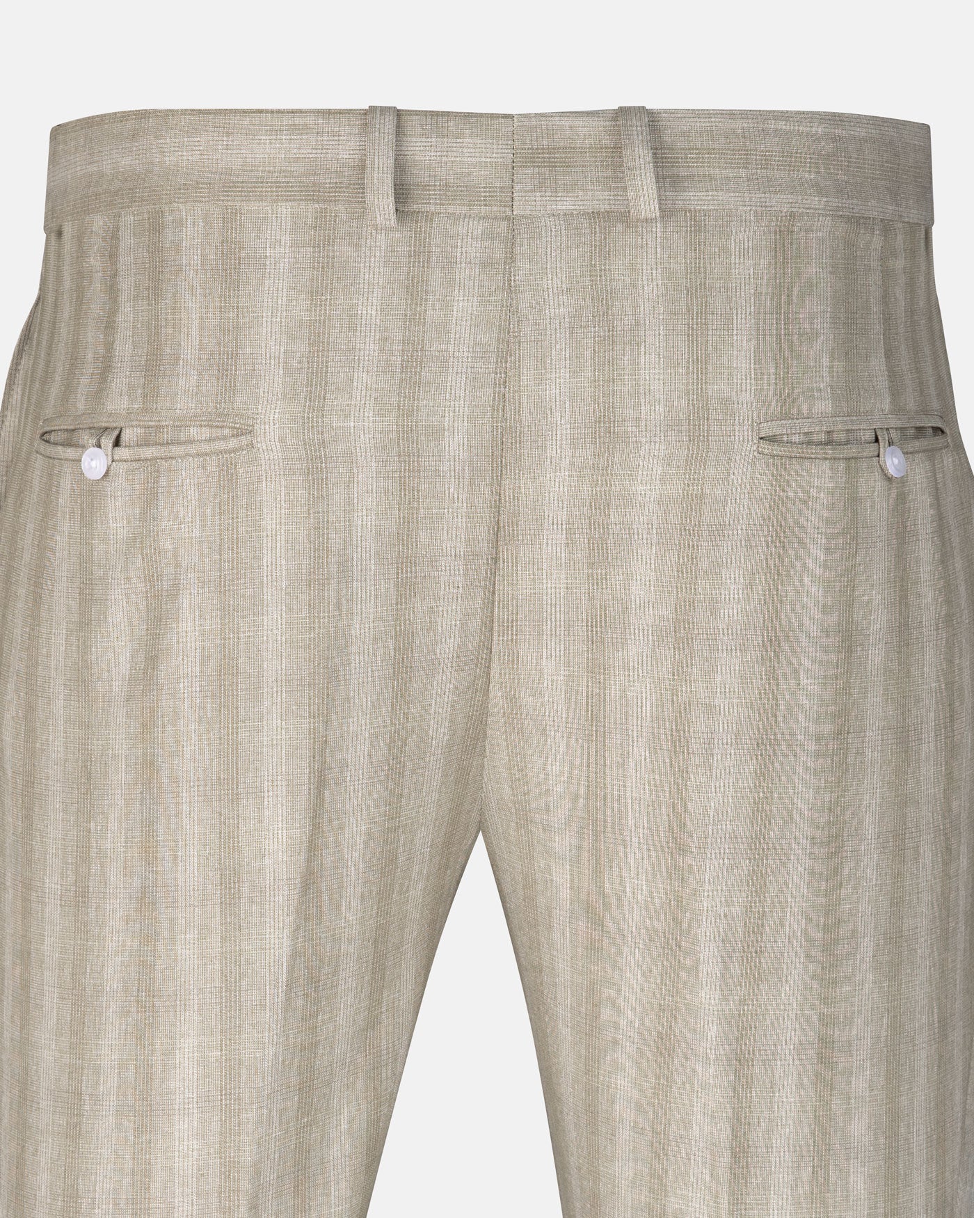 Caldris Yellow Checked Formal Cotton Pant - John Ellies