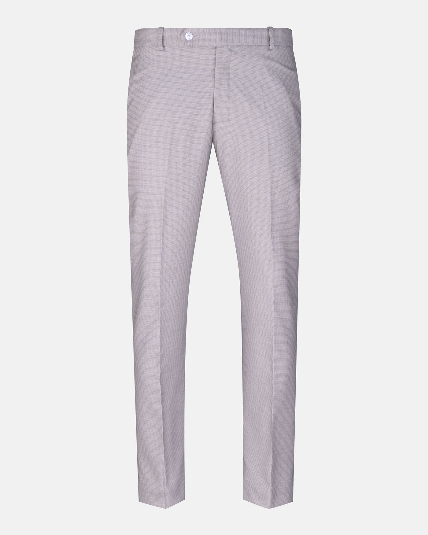 Caldris Silver Checked Formal Cotton Pant - John Ellies